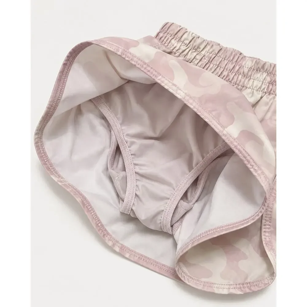Gymnastics / Dance Girls Athletic Pink Camo Shorts